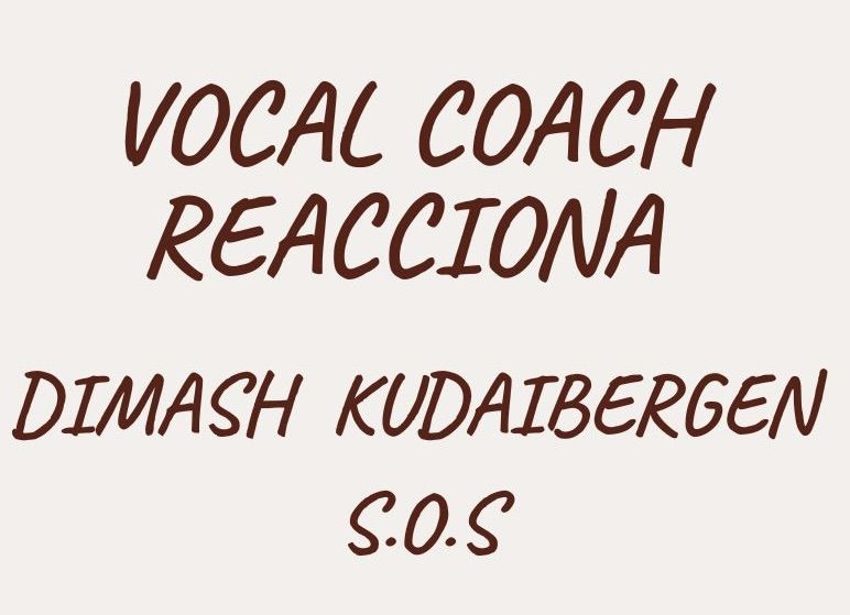 Análisis vocal Dimash Kudaibergen vocal coach reacciona Gemma Pedros opal Barcelona